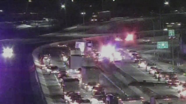 Potato spill causes temporary closure on I-94