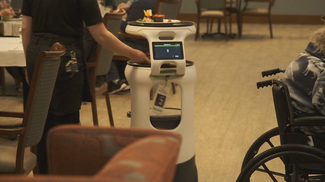 Rosie the Robot serves residents in Edina senior living community