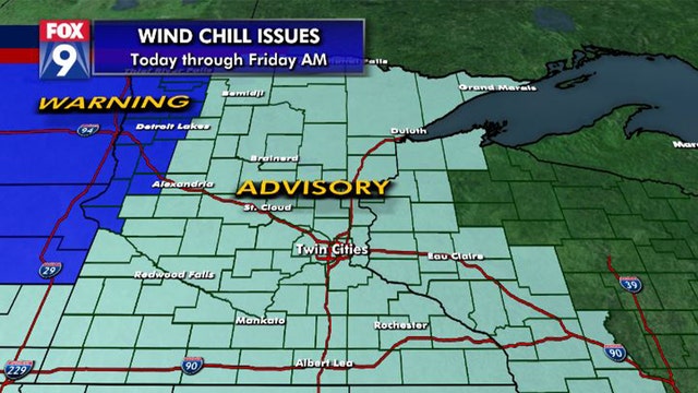 Subzero temps return to entire state of Minnesota