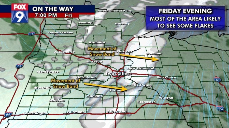 Possible Friday night snow