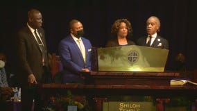 Amir Locke funeral: Family members, Al Sharpton and Ben Crump remember victim