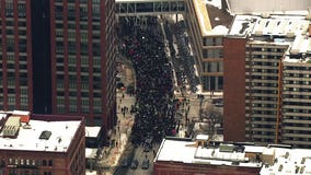 Amir Locke shooting: Rally marches through downtown Minneapolis