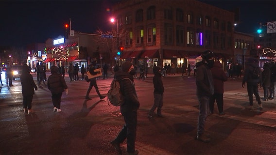 Buildings, shops vandalized during protest Friday night in Minneapolis