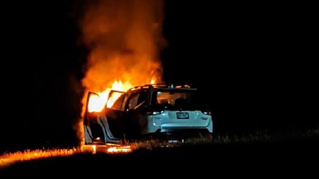 Watch for deer, and fire