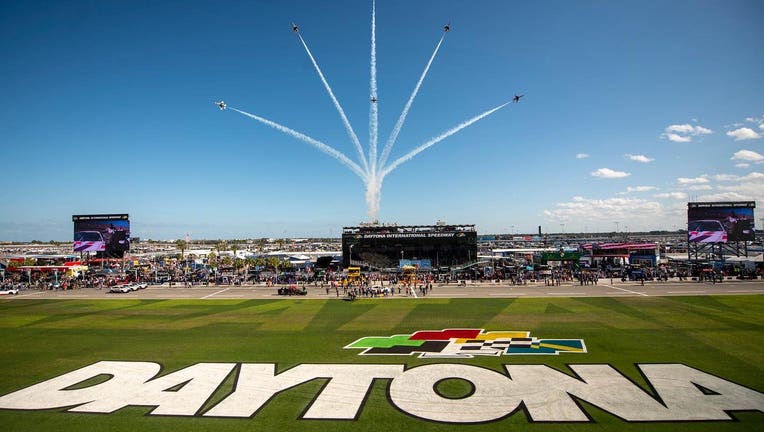 U S Air Force Thunderbirds Perform Flyover At 2022 Daytona 500 Af