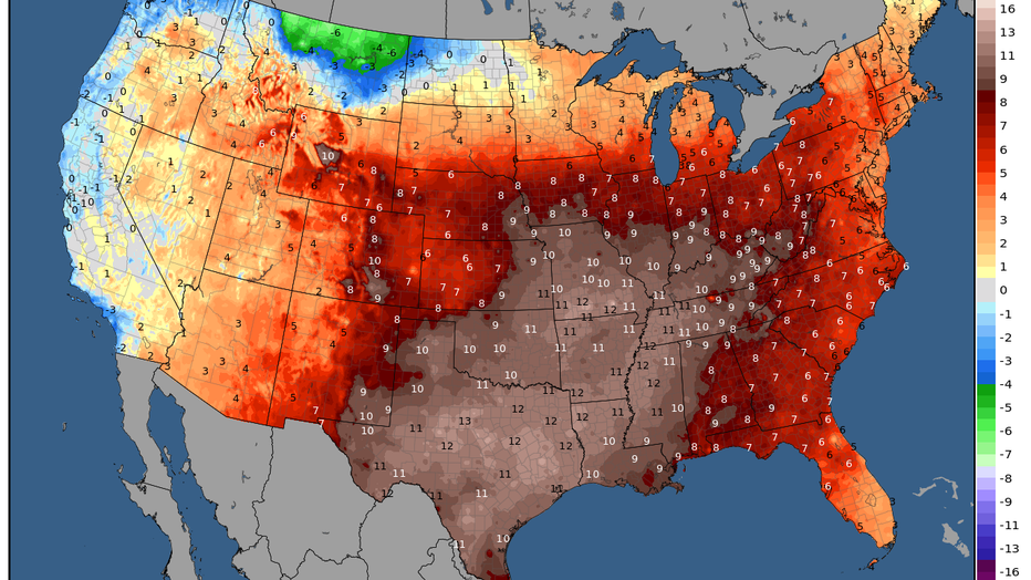 December 2021 temps