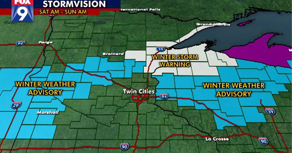 Weekend storms ahead for much of Minnesota | FOX 9 Minneapolis-St. Paul