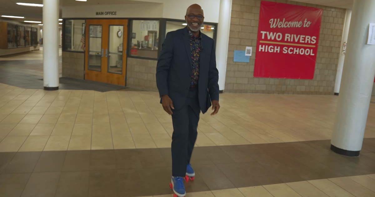 Two Rivers Jr. High Roller skating principal builds authentic connections at Two Rivers ...