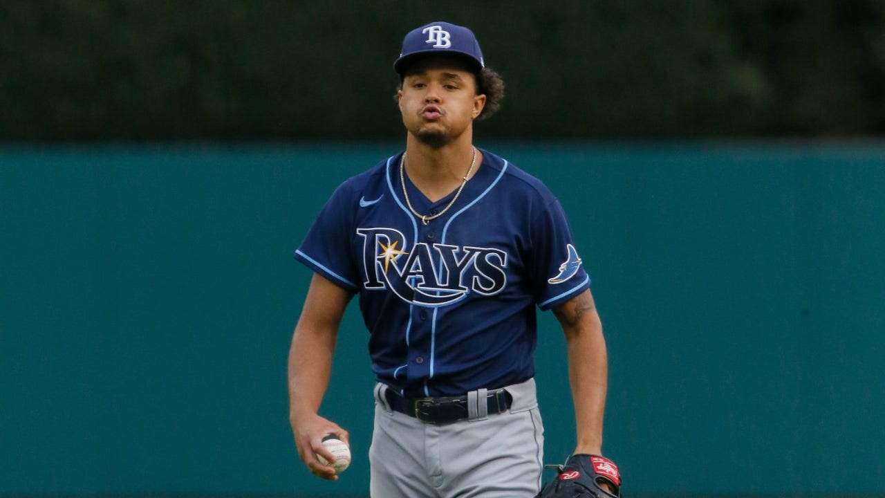 Chris Archer, Tampa Bay Rays, and his parents.