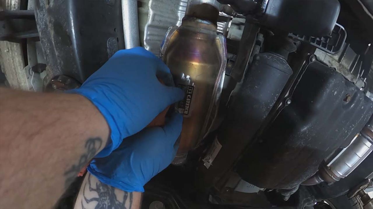 Minnesota program marks catalytic converters to prevent rising thefts