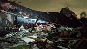 Girl survives tornado that dropped house onto street in New Orleans