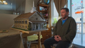 Birdhouse maker creates replicas of customers' homes