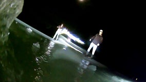 Bodycam video: Wisconsin deputy rescued after falling through ice