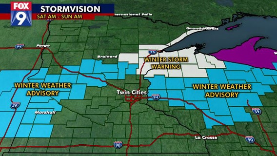 Weekend storms ahead for much of Minnesota