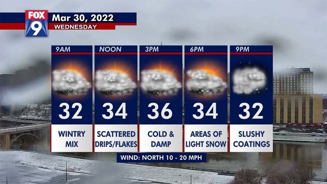 Icy spots make for a slick Thursday morning commute