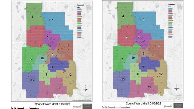 Redistricting Minneapolis: Wards, park districts maps approved