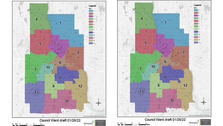 Redistricting Minneapolis: Wards, park districts maps approved  FOX 9 