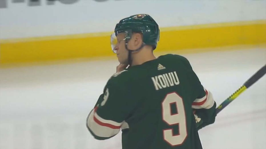 Wild Honor Koivu's Leadership & Contributions with Jersey Retirement