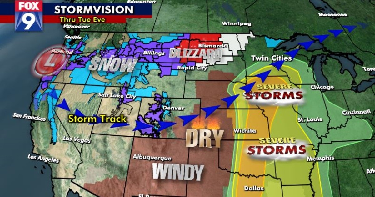 Warning: Big weather changes ahead in Minnesota | FOX 9 Minneapolis-St ...
