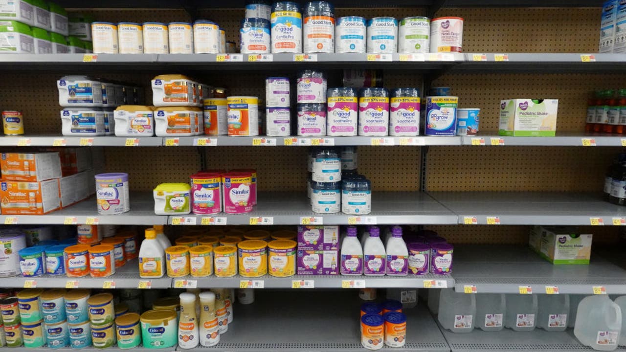 A Nationwide Baby Formula Shortage Is Getting Worse - The New York Times