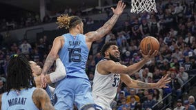Towns, Timberwolves rebound to even series with Grizzlies at 2