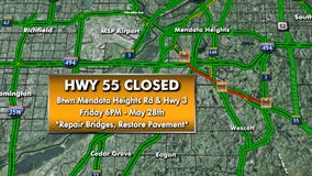 Highway 55 construction in southeast metro begins