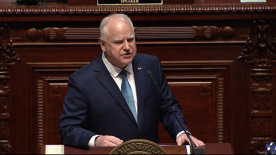 Gov. Walz vows action on gun control during State of the State