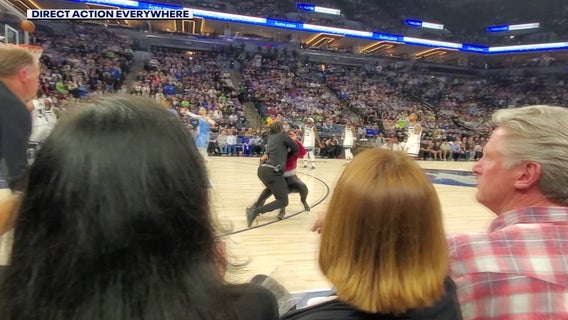 Target Center security guard applauded for swift action stopping protester