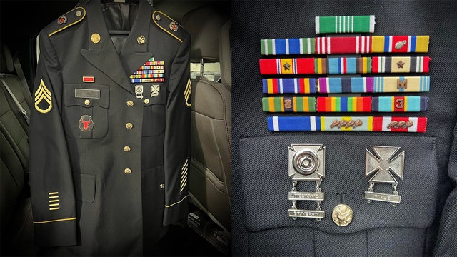Veteran’s uniform returned after car stolen