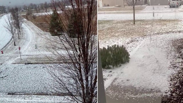 Storms drop large amount of hail on parts of southern Minnesota