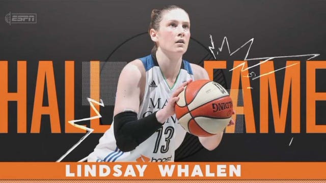 Dawn Staley, Charles Barkley to present Lindsay Whalen at Hall of Fame ceremony