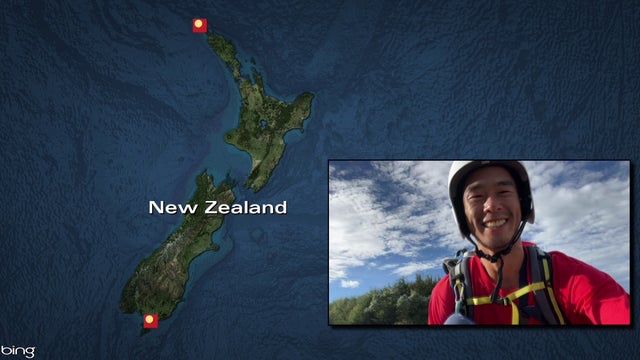 Minnesota man skateboarding across New Zealand for good cause
