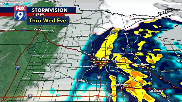 Minnesota weather forecast: Wet Wednesday, pretty nice Thursday on tap