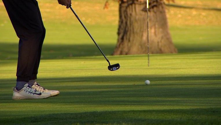 Putter on Hiawatha Golf Course