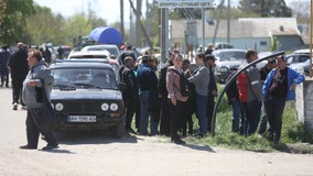 Ukraine: Women, kids, older adults evacuated from Mariupol steel mill