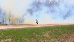 MN DNR warns that fire season has begun after grassfire torches 83 acres in Blaine