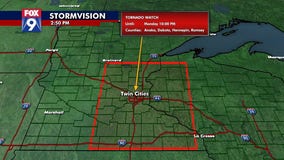 Minnesota weather: Tornado watch for Twin Cities, central and southern MN