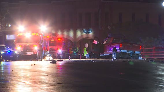 1 killed, 1 injured in Anoka crash after fleeing police Tuesday night