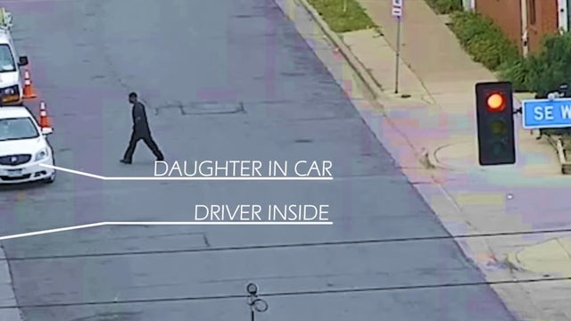 Chilling video shows mom struggling with carjacker who drives off with child in back seat