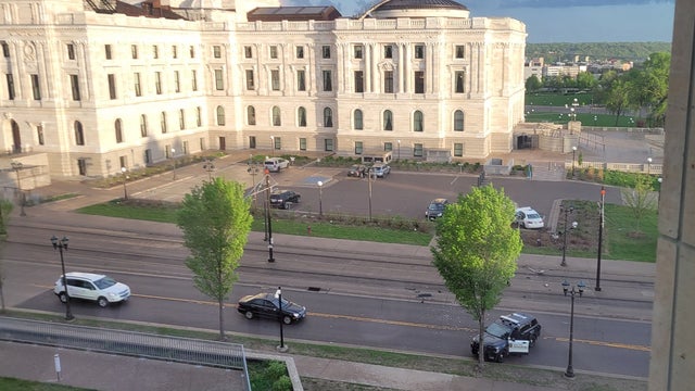 Police: 4 boys arrested after ramming stolen car into squad car near MN Capitol