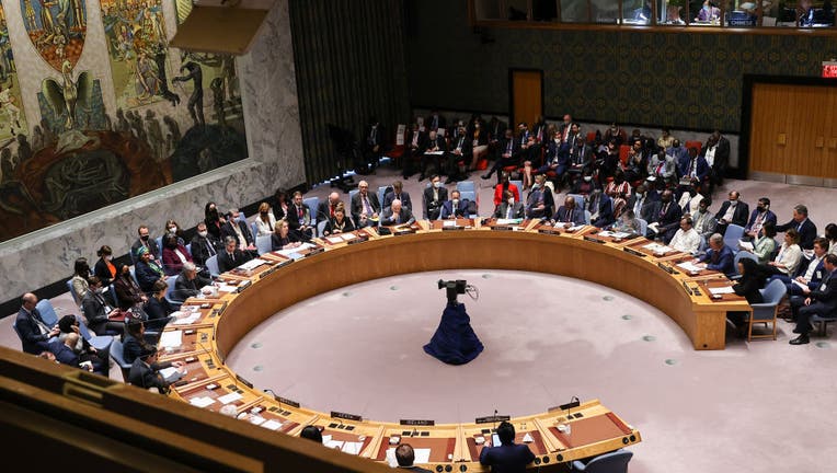 Security Council meeting at United Nations HQ in NYC