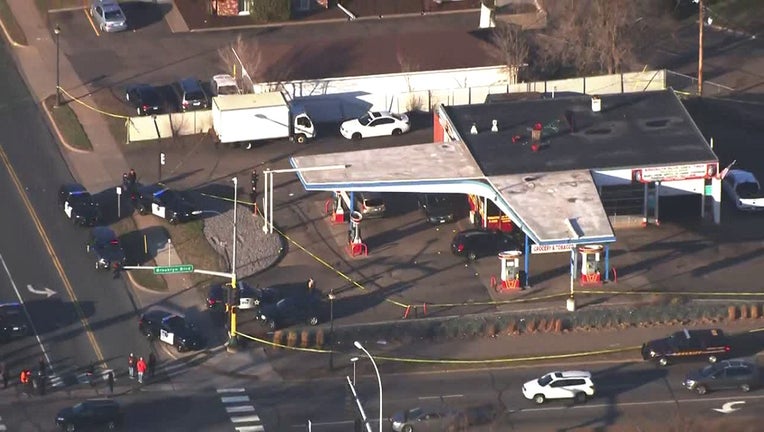 Aerial video of Brooklyn Park shooting