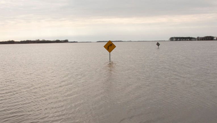 Flooding in Neche, ND