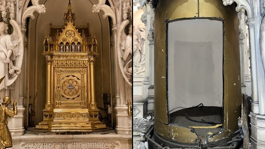 1413-22 Burglary 78 Pct 05-26-22 Photo of Removed Tabernacle