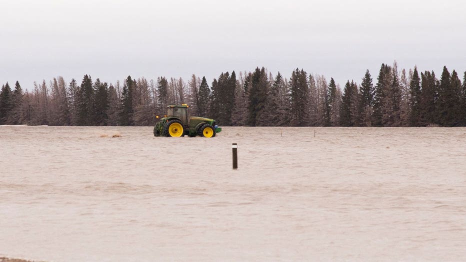 Flooding in Neche, ND