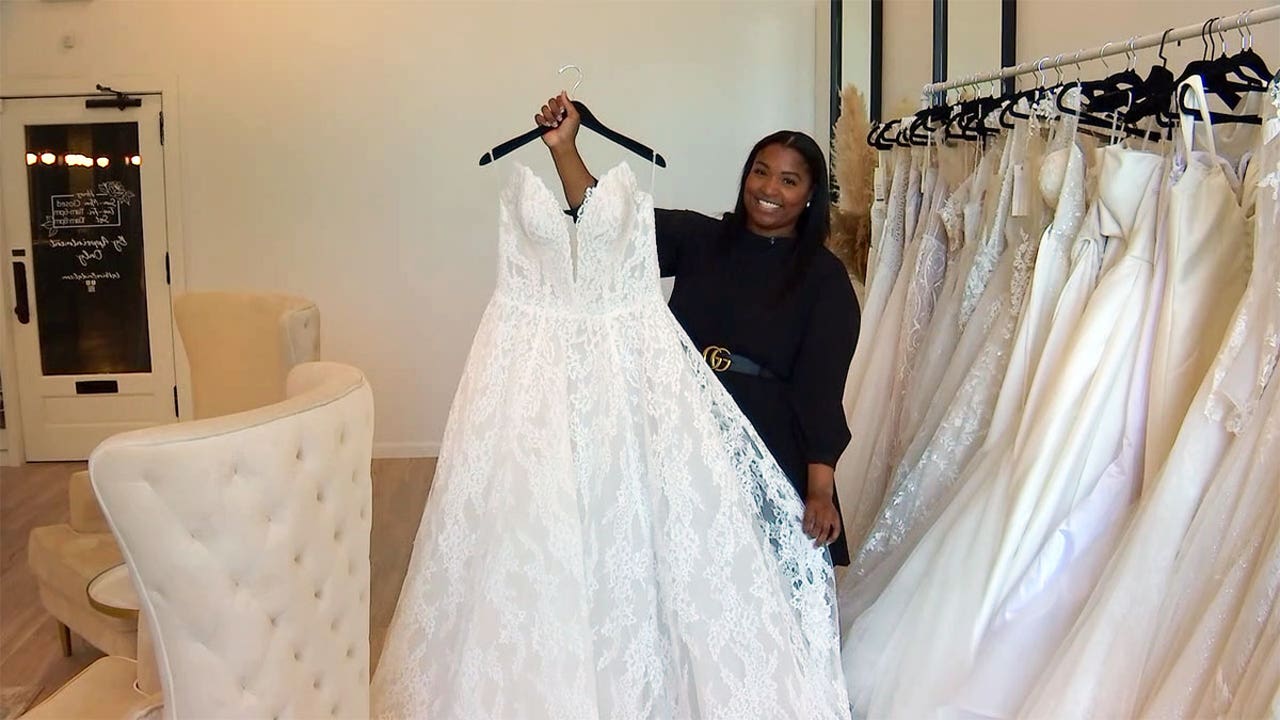 Alicia Fox Porn - Love' is in the air: Black-owned bridal shop opens doors in St. Paul