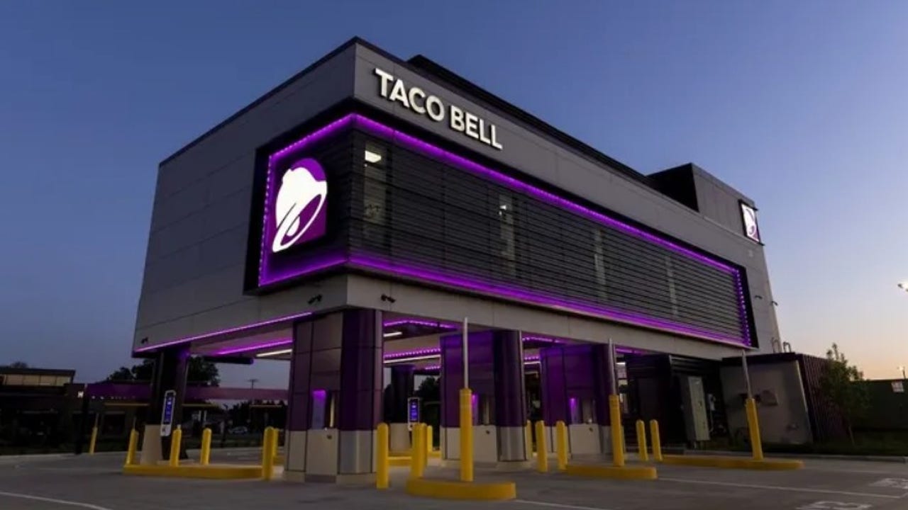 Taco Bell opens first restaurant with high-tech drive-thru