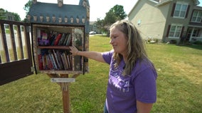 Owner of Hogwarts-themed little free library in Woodbury writes book about little libraries