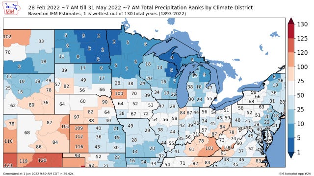 Minnesota weather: Wet, chilly spring — the first in 3 years