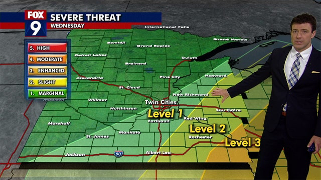 Minnesota experiencing transition day of rain before weekend heat